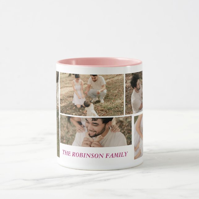 Personalised Family Photo Mug (Center)