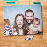 Personalised Family Photo Puzzle<br><div class="desc">If you’re stuck at home with the whole family and want something to do,  then putting together a puzzle is the perfect activity. This one is unique because you supply the photo. Get creative with your photo and have fun!</div>