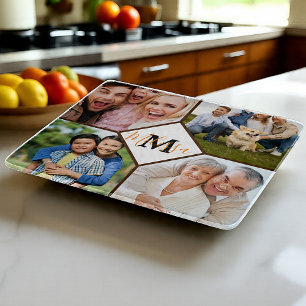 Personalised family photos  cutting board