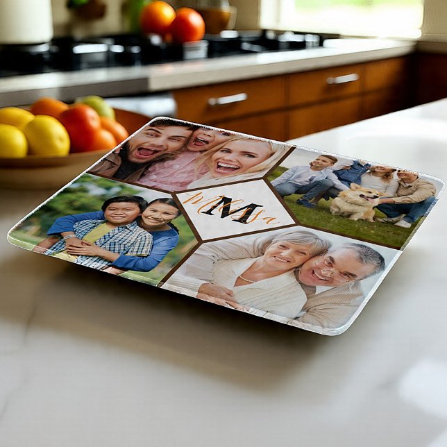 Personalised family photos  cutting board (Creator Uploaded)