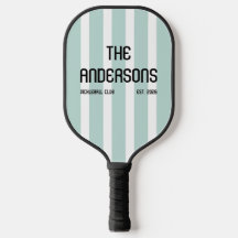 Personalised Family Pickleball Club Name Design