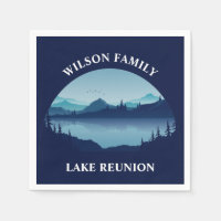 Personalised Family Reunion Blue Lake Vacation