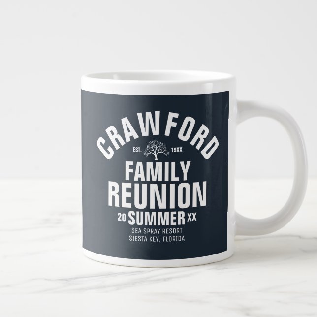 Personalised Family Reunion Coffee Mug (Right)