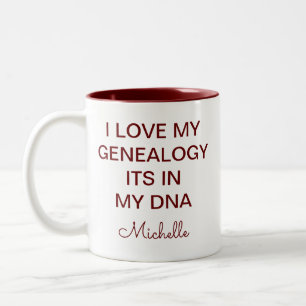 Personalised Family Reunion Cousins Keepsake Two-Tone Coffee Mug