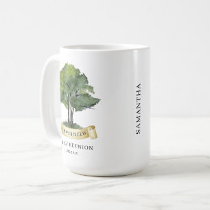 Personalised Family Reunion Cousins Tree Keepsake Coffee Mug
