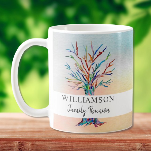 Personalised Family Reunion Family Tree Coffee Mug (Creator Uploaded)