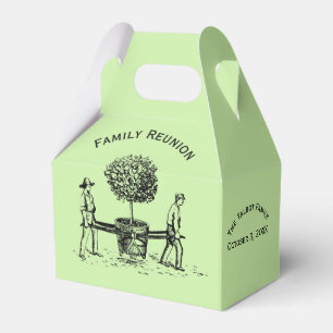 Personalised Family Reunion Favour Box Save Tree 2