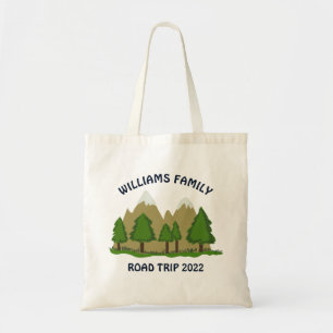 Personalised Family Road Trip Tote Bag