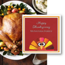 Personalised Family Thanksgiving