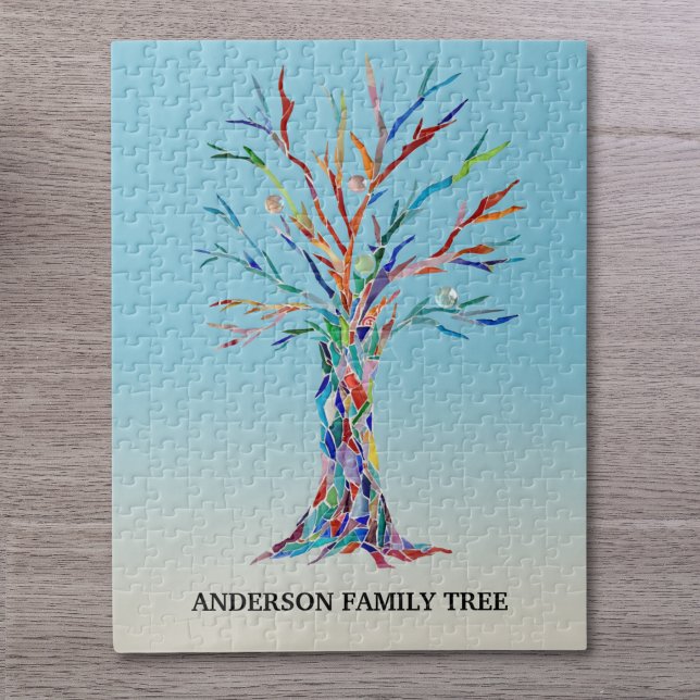 Personalised Family Tree Puzzle (Creator Uploaded)