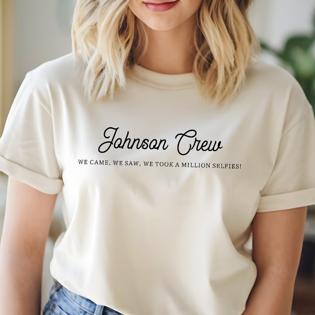 Personalised Family Trip Shirt, Family Travel Crew T-Shirt (personalized family shirt, family trip shirt, vacation shirt, family travel outfit, best family trip)