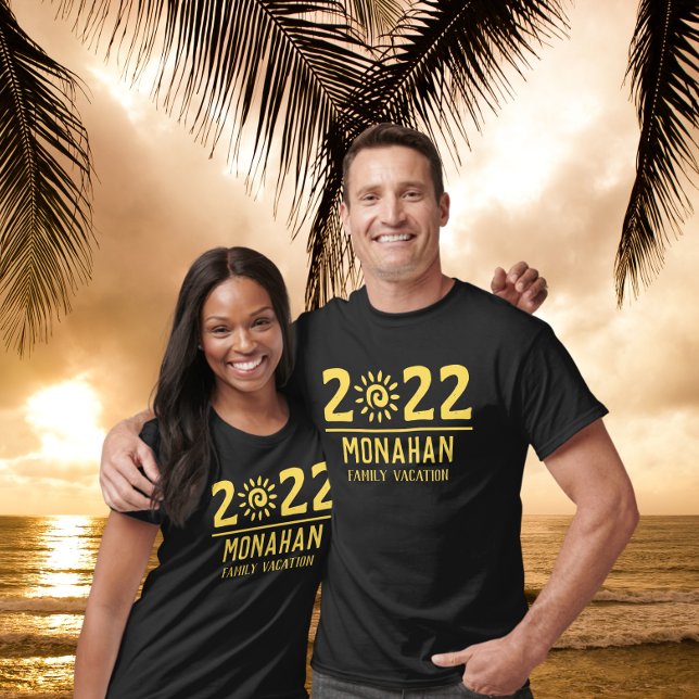 Personalised Family Vacation Sunshine T-Shirt (Creator Uploaded)