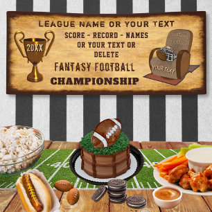 Personalised Fantasy Football Championship Banner