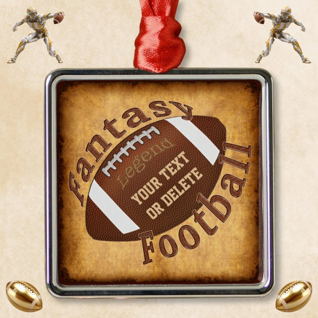 Personalised Fantasy Football Christmas Ornaments (Fantasy football Christmas ornaments. Fantasy football gifts for loser, fantasy football gift.)