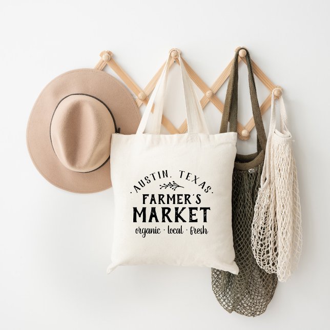 Personalised Farmer's Market Grocery Tote Bag (Creator Uploaded)