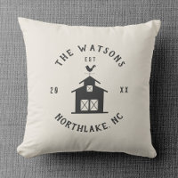 Personalised Farmhouse Barn Family Name