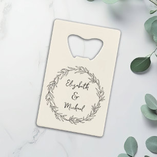 Personalised Farmhouse Floral Wedding Favour