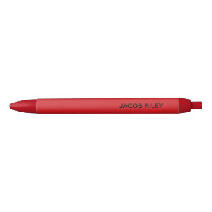 Personalised Fashion Red Color School Pen