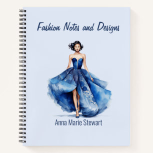 Personalised Fashion Sketch Book