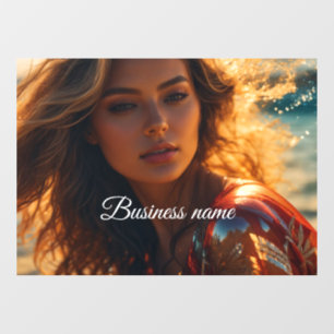 Personalised fashion Window Cling