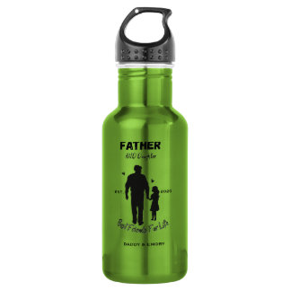 Personalised Father and Daughter Best Friends For 532 Ml Water Bottle