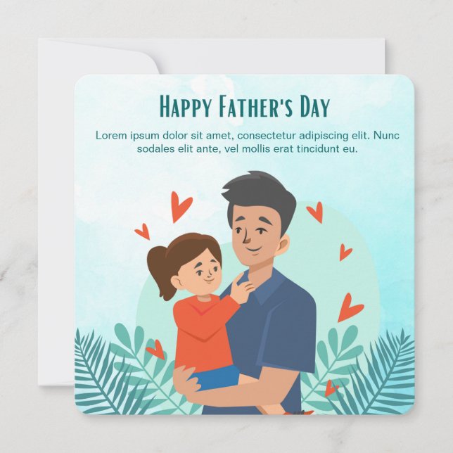 Personalised Father’s Day Card (Front)