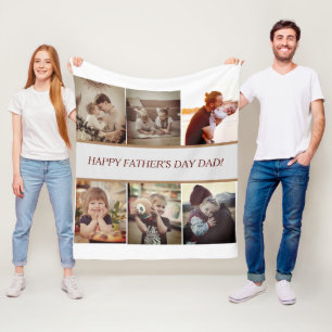 Personalised Father’s Day Photo Blanket 