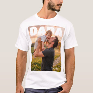 Personalised Father’s Day PhotoPop Photo T-Shirt