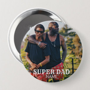 Personalised Father's Day Button