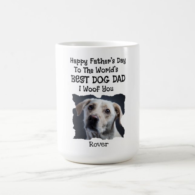 Personalised Father's Day Dog Mug (Center)
