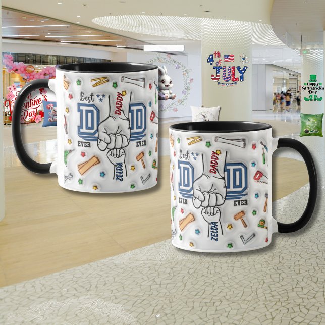 Personalised Father's Day "Fist Bump" Mug (Creator Uploaded)