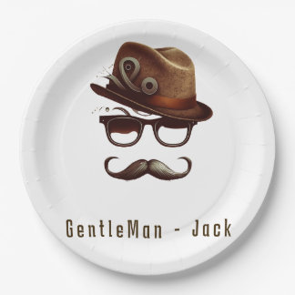 Personalised Father's day Gift from Kids Paper Plate