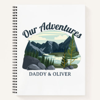 Personalised Father's Day Gift Notebook