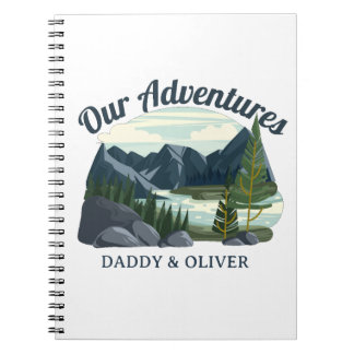 Personalised Father's Day Gift Notebook