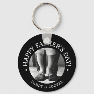 Personalised Father's Day Gift Photo Key Ring