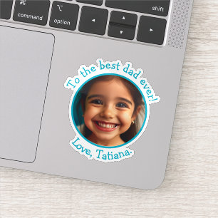 Personalised Father's Day Photo Name Keepsake