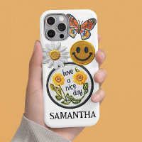 Personalised Faux Patches Trendy Layered Gift