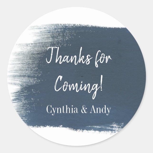 Personalised Favour Stickers | Custom Stickers (Front)