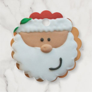Personalised Favour Tags - Santa