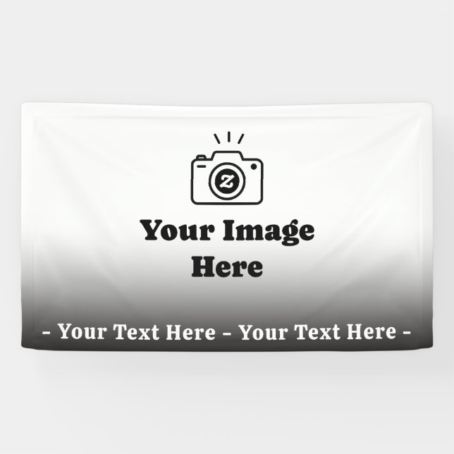 Personalised Favourite Photo with Text Banner (Horizontal)