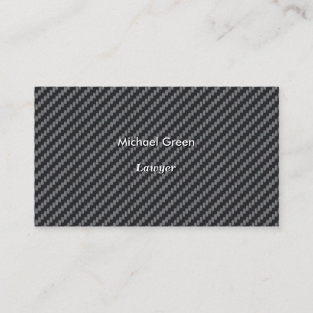 Personalised Fibre Business Card (Front)