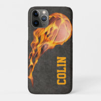 Personalised Fiery Basketball