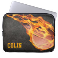 Personalised Fiery Basketball