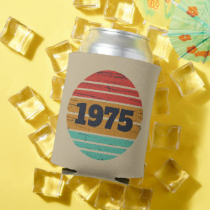Personalised fifty vintage 50th birthday party can cooler