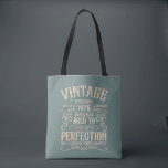 Personalised fifty vintage 50th birthday party tote bag<br><div class="desc">Make your birthday special with this unique design. Add a touch of sophisticated elegance to your birthday celebration with our exquisite, one-of-a-kind designs. These graphics bring sophistication and originality to any product, creating a memorable and stylish gift. They are perfect for those who appreciate a touch of timeless glamour on...</div>