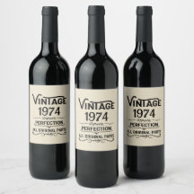Personalised fifty vintage 50th birthday party
