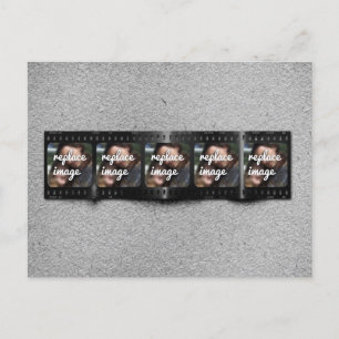 Personalised Filmstrip Photos Postcard