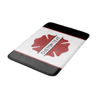 Personalised Firefighter Red Logo Symbol 