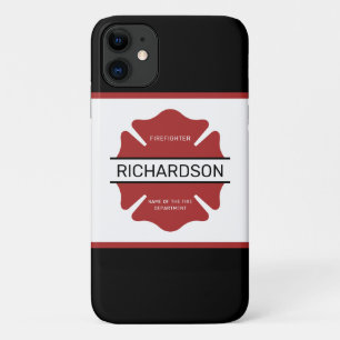 Personalised Firefighter Red Logo Symbol  Case-Mate iPhone Case