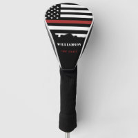 Personalised Firefighter Thin Red Line Fire Rescue